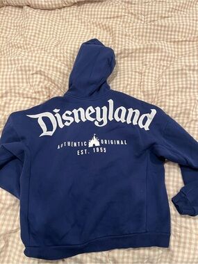 Disney Royal Blue Disneyland Logo Hoodie